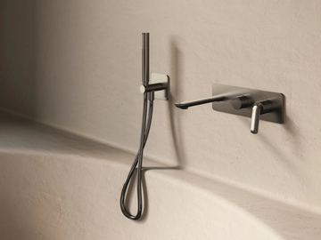 FOIL CRIFL102 - Wall-mounted single handle bathtub set with hand shower by CRISTINA Rubinetterie - view 3
